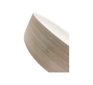 Lavamanos sobreponer 35,5 cm Lines textura Klipen