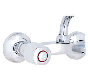 Combinación lavaplatos Troya cromado Tebisa