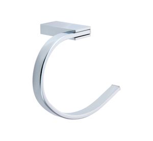 Toallero argolla Edith cromo Duschy