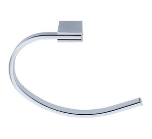 Toallero argolla Edith cromo Duschy