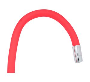 Monomando lavaplatos Manu rojo/cromo Vessanti