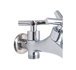 Llave lavadero lavadora Ente cromo Tebisa