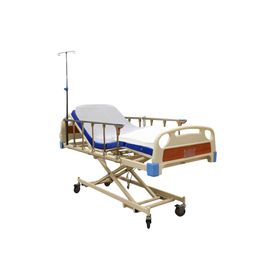 Catre clínico eléctrico 3 posiciones + colchón + sobrecolchón Glomed