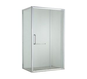 Mampara 1 puerta esquinada 120x80x198 cm Style Klipen