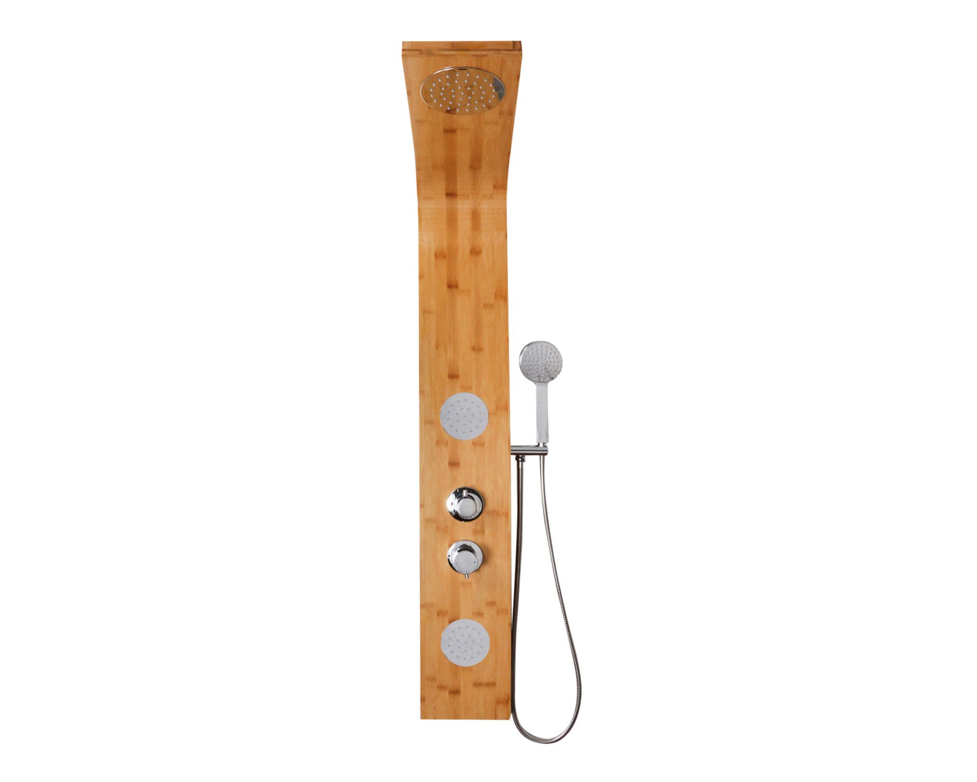 Columna Ducha 140 cm 2 Jets Bambú