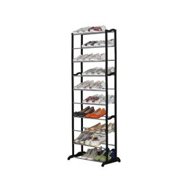 Organizador zapatos 10 repisas negro Cotidiana