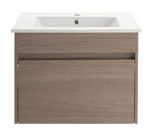 Mueble vanitorio 75 cm Siri café Duschy.