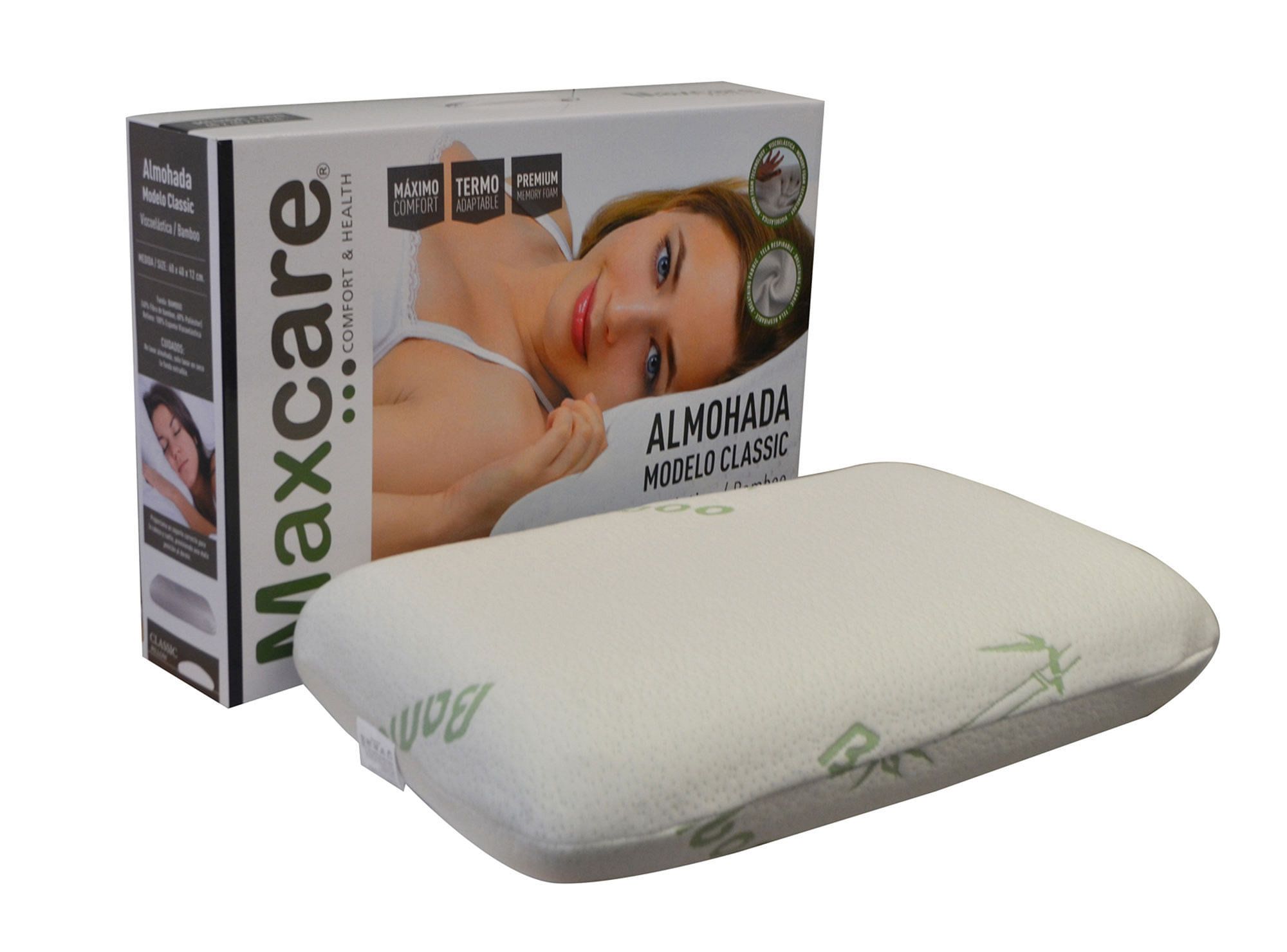 BS Almohada viscoelástica 40x60 cm clásica Maxcare