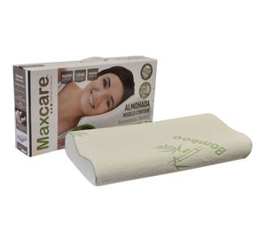 Almohada viscoelástica 36x63 cm Contour bamboo Maxcare