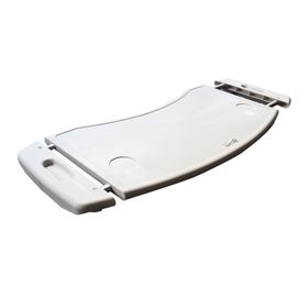 Mesa para catre clínico blanco Glomed