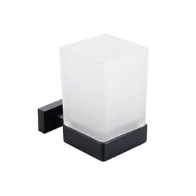 Portavaso Atlas negro mate Klipen