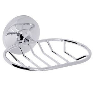 Jabonera rejilla Brita cromo Duschy.