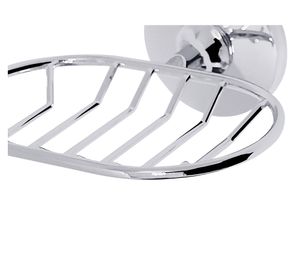 Jabonera rejilla Brita cromo Duschy.