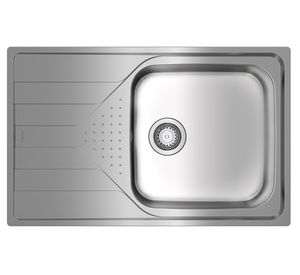 Lavaplatos Universe 50 T-XM 1C 1E Max inox 17.5x79x50 cm