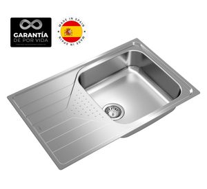 Lavaplatos Universe 50 T-XM 1C 1E Max inox 17.5x79x50 cm