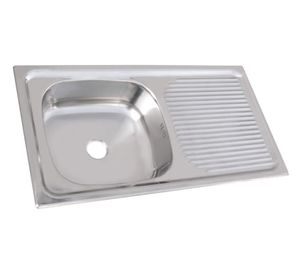 Lavaplatos de empotrar 43.5x80 cm Sin Perforación Splendid