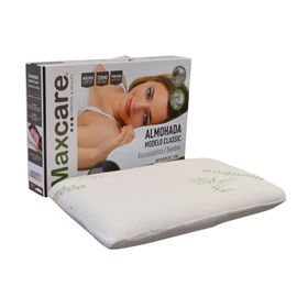 Almohada viscoelástica 40x63 cm clásica bamboo Maxcare