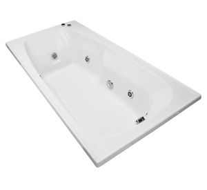 Tina hidromasaje Sea 7J izquierda 44x183x90 cm