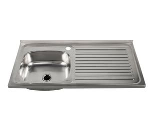 Lavaplatos sobreponer derecha 50x100 cm Briggs