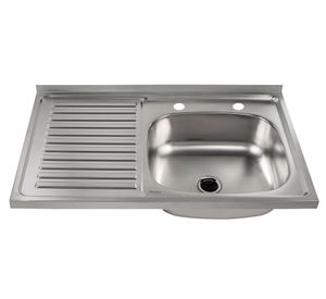 Lavaplatos sobreponer izquierda 80 cm Briggs