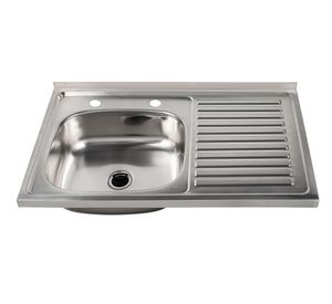 Lavaplatos sobreponer derecha 80 cm Briggs