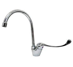 Monomando lavaplatos cuello cisne cromo Fanaloza