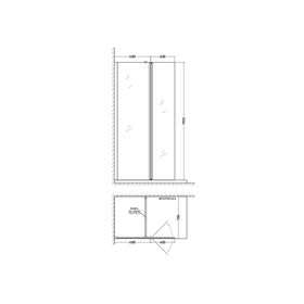 Shower 100x195 cm TEB-GG7018000000 Tebisa