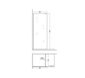 Shower 80x195 cm TEB-GG7017000000 Tebisa