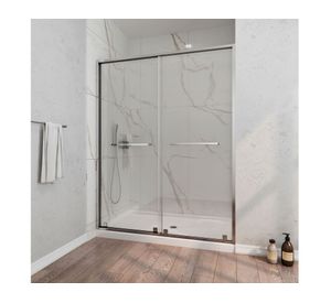 Mampara 190x160 cm Premium doble frontal Duschy