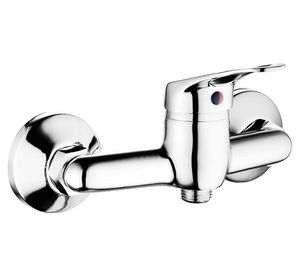 Monomando de ducha Pronto gris cromado brillante