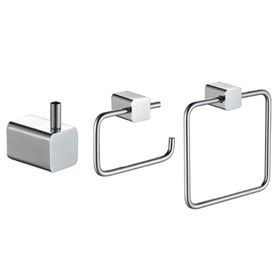 Set accesorios baño Life cromado 3 piezas