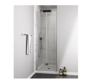 Mampara Plegable perfil cromado 190x80x3.5 cm