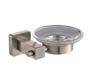 Jabonera Fontana cromo satín Briggs