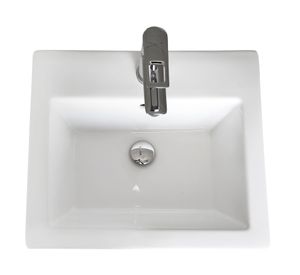 Lavamanos pedestal Columna Empire blanco Briggs.