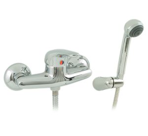 Monomando ducha MCDGA Gris