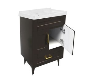 Mueble vanitorio 50 cm BM-Deluxe-50SKC+856- café Domsa