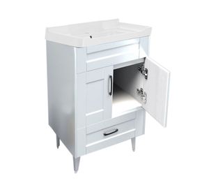 Mueble vanitorio 50 cm BM-Deluxe-50SKB+856- blanco Domsa