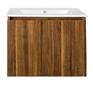 Mueble vanitorio Ermes Roble 60 cm + cubierta