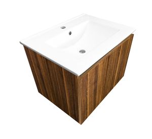 Mueble vanitorio Ermes Roble 60 cm + cubierta