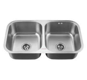 Lavaplatos bajo encimera 46x82 cm gris Splendid