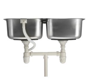 Lavaplatos bajo encimera 46x82 cm gris Splendid