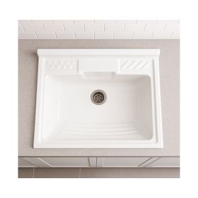 Lavarropa Mediano blanco 60x60x33 cm