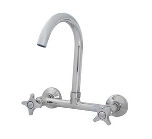 Combinación lavaplatos a muro CC8-1001 cromo Fas