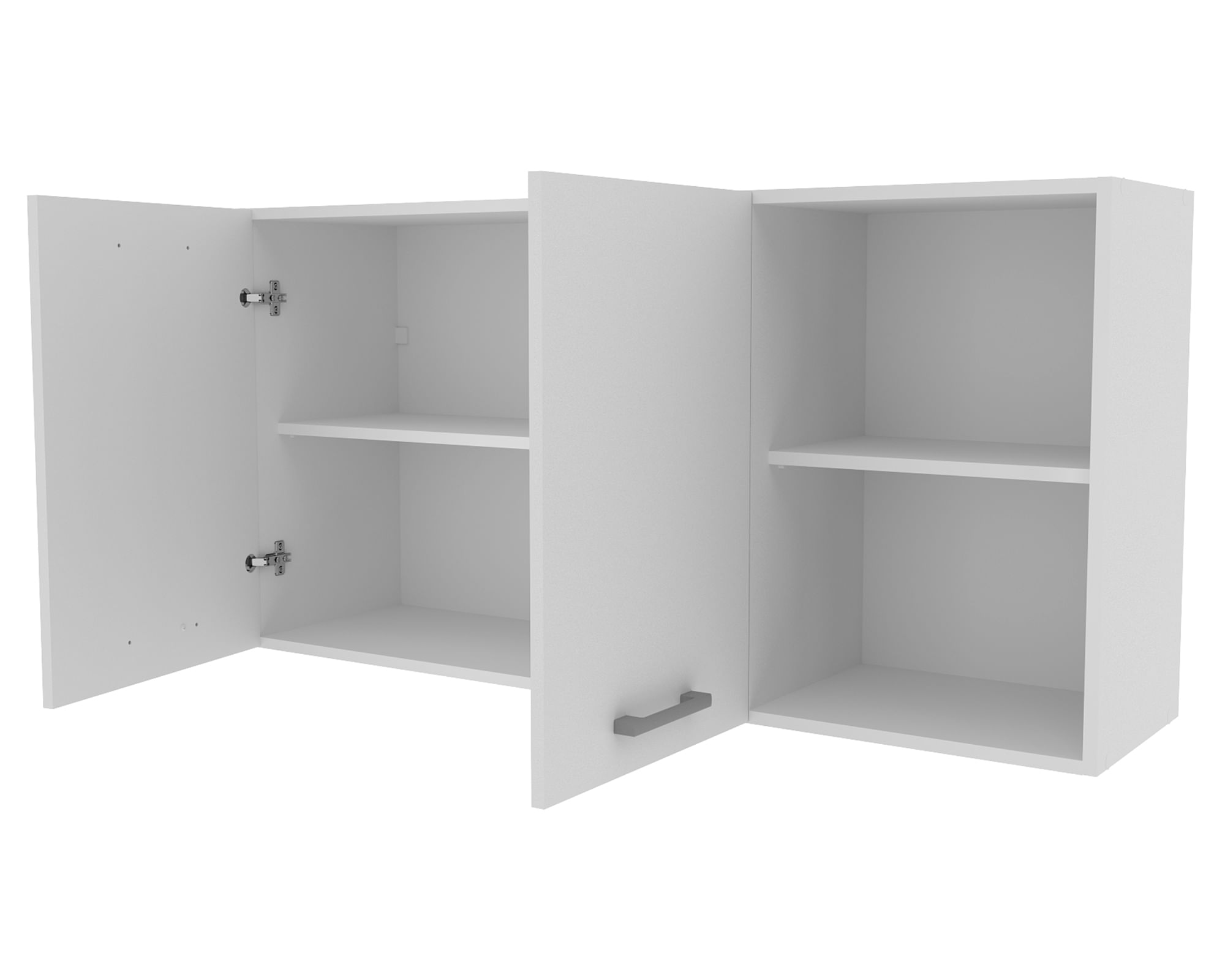 Mueble de Cocina 2 Puertas 60x119.8x31.6 cm Blanco Tecnomobili