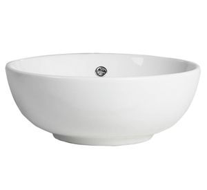 Lavamanos sobreponer 16x44x44 cm blanco