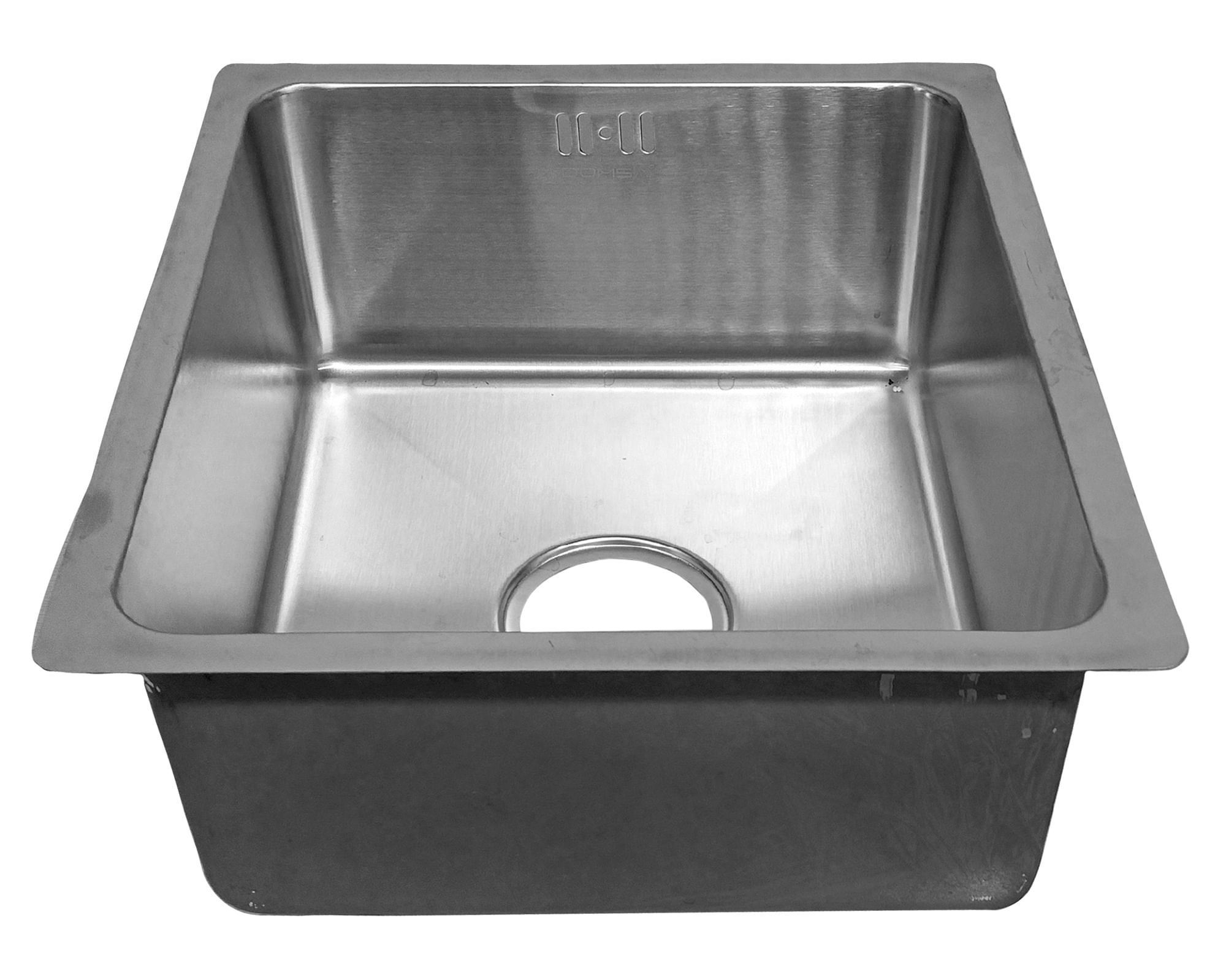 Domsa Lavaplato 38.5 cm bajo encimera gris
