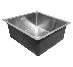 Lavaplato 38.5 cm bajo encimera gris