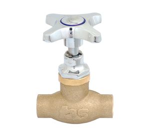 Llave paso 1/2"HE cromo Fas