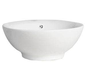 Lavamano sobreponer 8 litros loza blanco