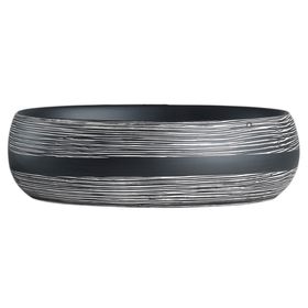 Lavamanos sobreponer 14.5x49x35.5 cm SLC880 Inca Black